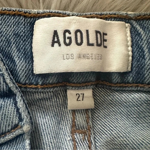 AGOLDE Nico High Rise Slim in Headlines Size 27 - Picture 8 of 12